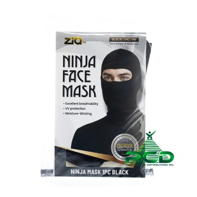 ZIQ NINJA FACE MASK WFMK07 1CT